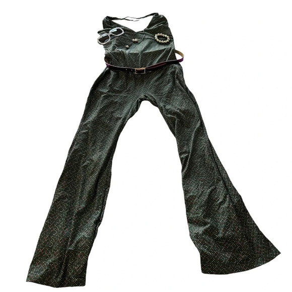 Disco Halloween Costume women's size medium 100% Cotton - Picture 1 of 6